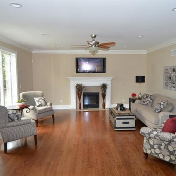 Home Staging of Empty Model in Northwest Indiana