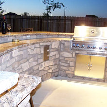 Outdoor Barbecue Islands