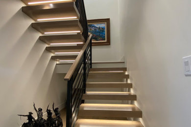 Trendy staircase photo in Seattle
