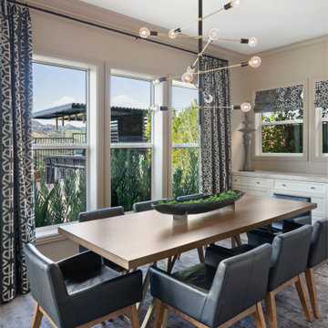 Porter Ranch, CA. Contemporary Glam Design