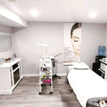 Basement Renovation into a Spa
