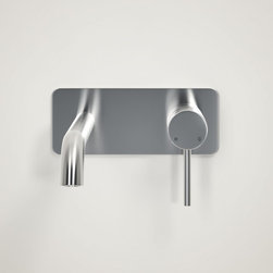 LUSSO LUXE SERIES WALL MOUNTED BASIN MIXER TAP BRUSHED STAINLESS - Products