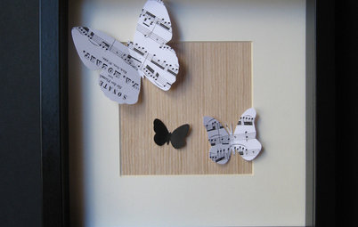 DIY : Du papier à musique et des papillons pour la chambre de bébé