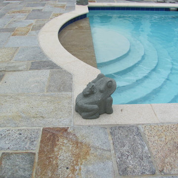 Wilton Connecticut pool with automatic cover