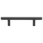 GlideRite Hardware - 3-3/4" Center Solid Steel 6" Bar Pull, Oil Rubbed Bronze, Set of 10 - Give your bathroom or kitchen cabinets a contemporary look with this pack of solid steel handles with 3-3/4-inch screw spacing. These bar pulls add a modern touch to even the most traditional of cabinets and are a quick and inexpensive way to refresh a kitchen or bathroom. Standard #8-32 x 1-inch installation screws are included.