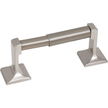 300 Series Wall Mount Toilet Paper Holder With Roller, Satin Nickel
