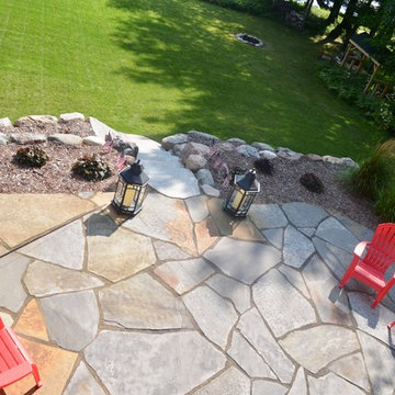 Flagstone patio
