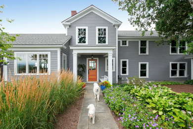 Traditional exterior home idea in Burlington