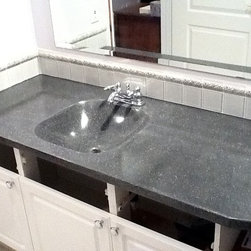 Bathroom vanities - Vanity Tops And Side Splashes