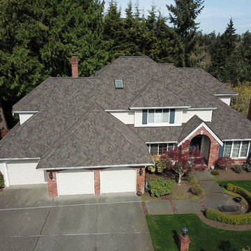 After Photo: CertainTeed Presidential TL Autumn Blend Asphalt Shingle Roof