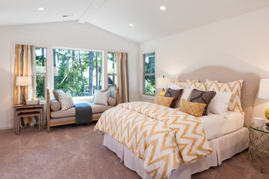 Inspiration for a bedroom remodel in Seattle