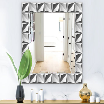 Designart Scandinavian 1 Modern Frameless Vanity Mirror, 24x32