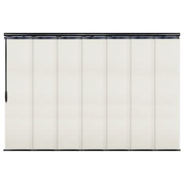 Fidel 7-Panel Track Extendable Vertical Blinds 110-153"W
