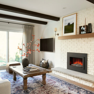 Livingroom Refresh - Intent Designs  - Toronto