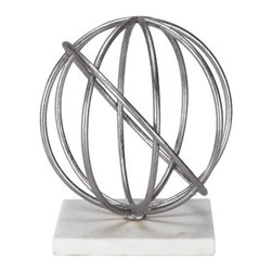 Worlds Away - Worlds Away Quincy Sphere - Decorative Objects And Figurines