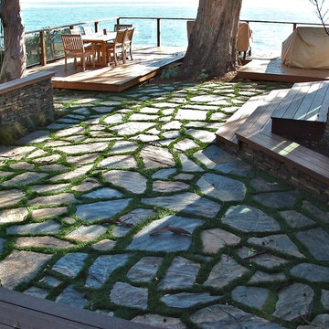 Pavers and Pathways with Artificial Grass