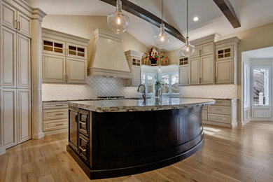 Kitchen - transitional kitchen idea in Wichita