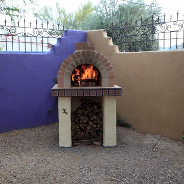 The Zavacky Famliy Wood Fired Brick Pizza Oven in Arizona