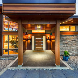 West Coast Modern Home - Windows And Doors