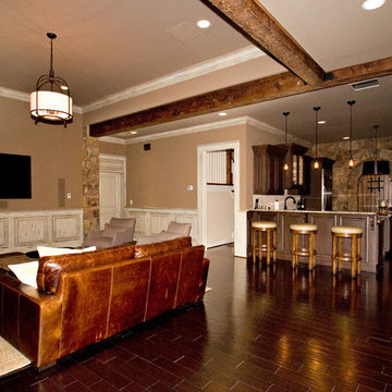 Traditional Basement Finish - Marietta , GA