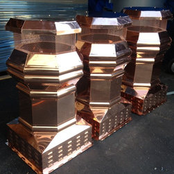 Copper Chimney Caps, Shrouds and Pots - Products