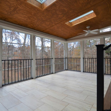 Cary Three-Season Room with Tile Floor