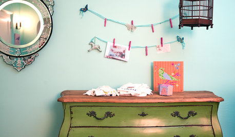 子ども部屋：身近な材料で壁を簡単アレンジ。小さな壁面アートのアイデア16