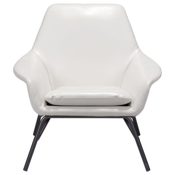Lola Accent Chair White