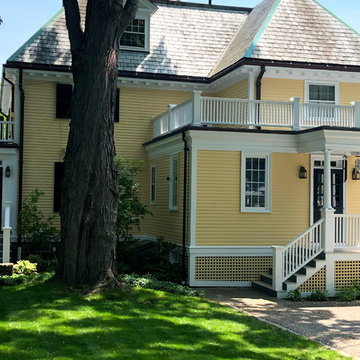 Exterior Painting in Newton Center, MA