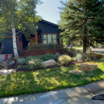 Park City planting, mulch, maintenance, overseed