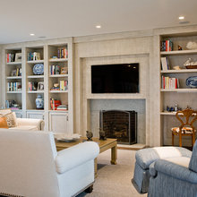Lady on the Beach built ins
