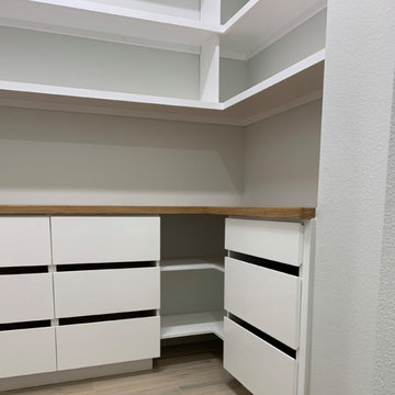 It's About the Pantry Today! Real Wood Customized Organization!