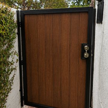 Custom Composite and Steel Pedestrian Gate