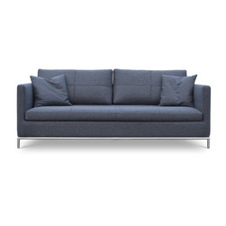 Istanbul Sofa- Dark Grey Wool - Sofas