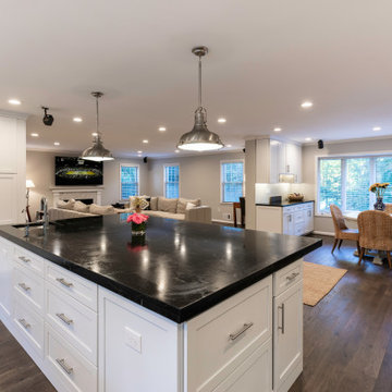 Excellent Kitchen and Living Space Remodeled in McLean, VA