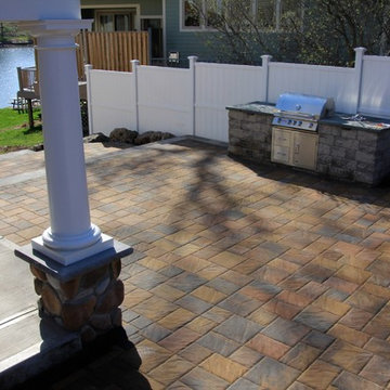 Outdoor built in grill