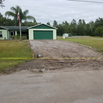 Driveway Replacement and Extension with Culvert