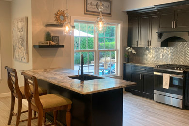 Example of a kitchen design in Other