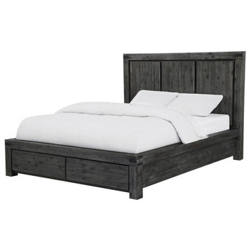 Modus Meadow King Storage Bed, Graphite