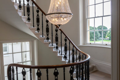 Inspiration for a classic staircase in Gloucestershire.