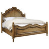 Hooker Furniture Auberose Panel Bed, Warm, Brown, King