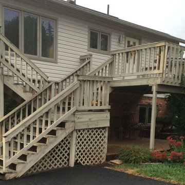Deck Remodel - Large Wrap-Around Second Story Deck