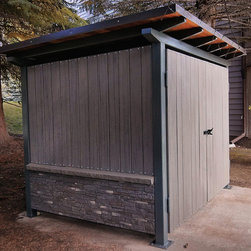 Garbage Enclosures - Urban Shed Calgary - Sheds