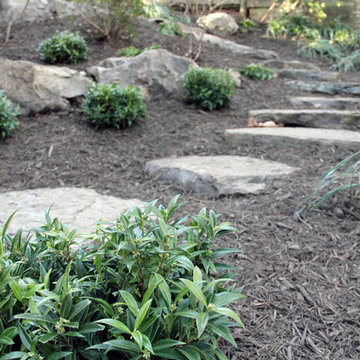 Boulder Step Walkway
