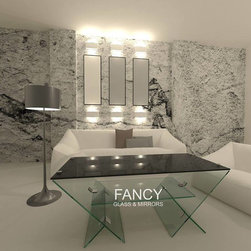TARANNI GLASS COFFEE TABLE - Products