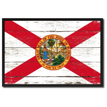 Florida State Flag Canvas Print, 22"x29"