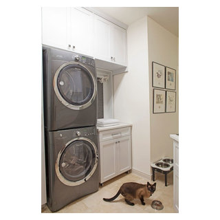 Picture of Transitional Penthouse Design - Transitional - Laundry Room - New York ...