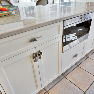Shore Kitchen White Peninsula