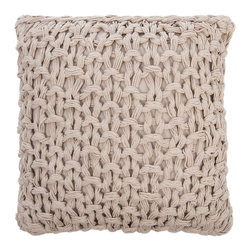 Cable knit cushion - Products