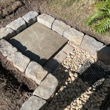 Drainage Solution for a Backyard Around Pool Enclosure - A Casselberry Fl Projec